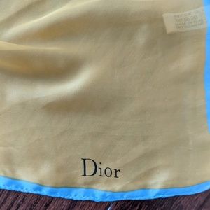 Womens Dior Silk Scarf